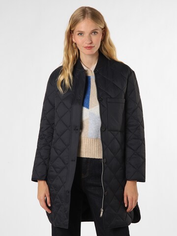 OPUS Mantel in Schwarz: Vorderseite