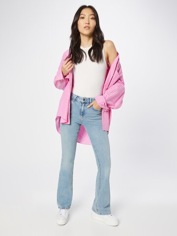 River Island Flared Jeans 'ATHENA' in Blau