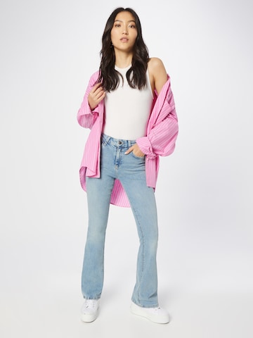 River Island Flared Jeans 'ATHENA' in Blue