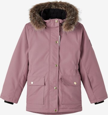 NAME IT Winter Jacket 'Snow10' in Pink: front