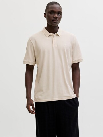 JACK & JONES Poloshirt in Beige: Vorderseite
