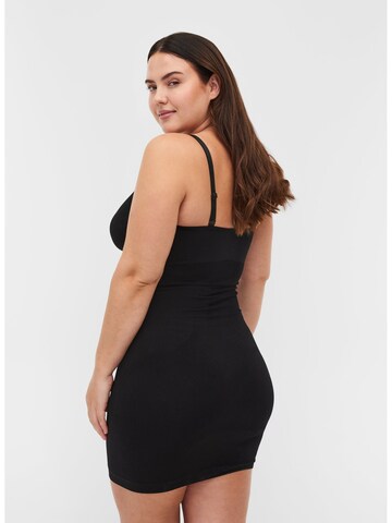 Zizzi - Vestido corpete em preto