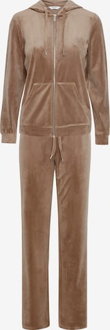 b.young Sweatsuit in Brown: front