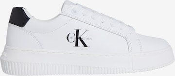 Calvin Klein Jeans Низкие кроссовки в Белый: спереди