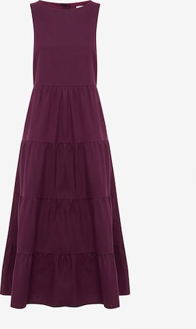 St MRLO Dress 'BYRON' in Red: front