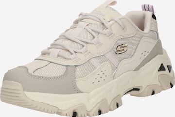 Baskets basses 'D LITES HIKER' SKECHERS en beige : devant