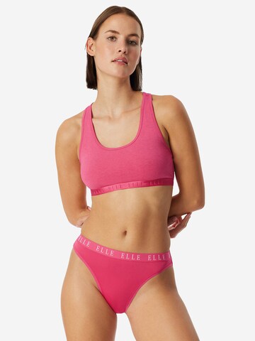 ELLE Slip ' High Leg - ELLE LOGO ' in Mixed colours