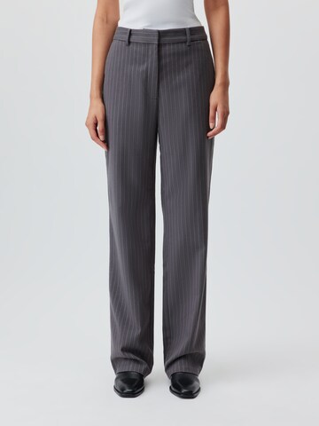 LeGer by Lena Gercke Regular Trousers 'Fergie Tall' in Grey: front