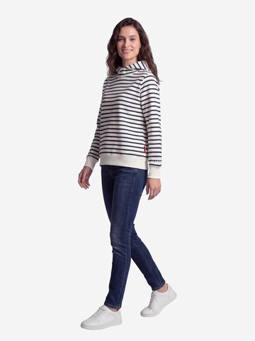 salzhaut Sweatshirt 'Sutsche' in Blauw