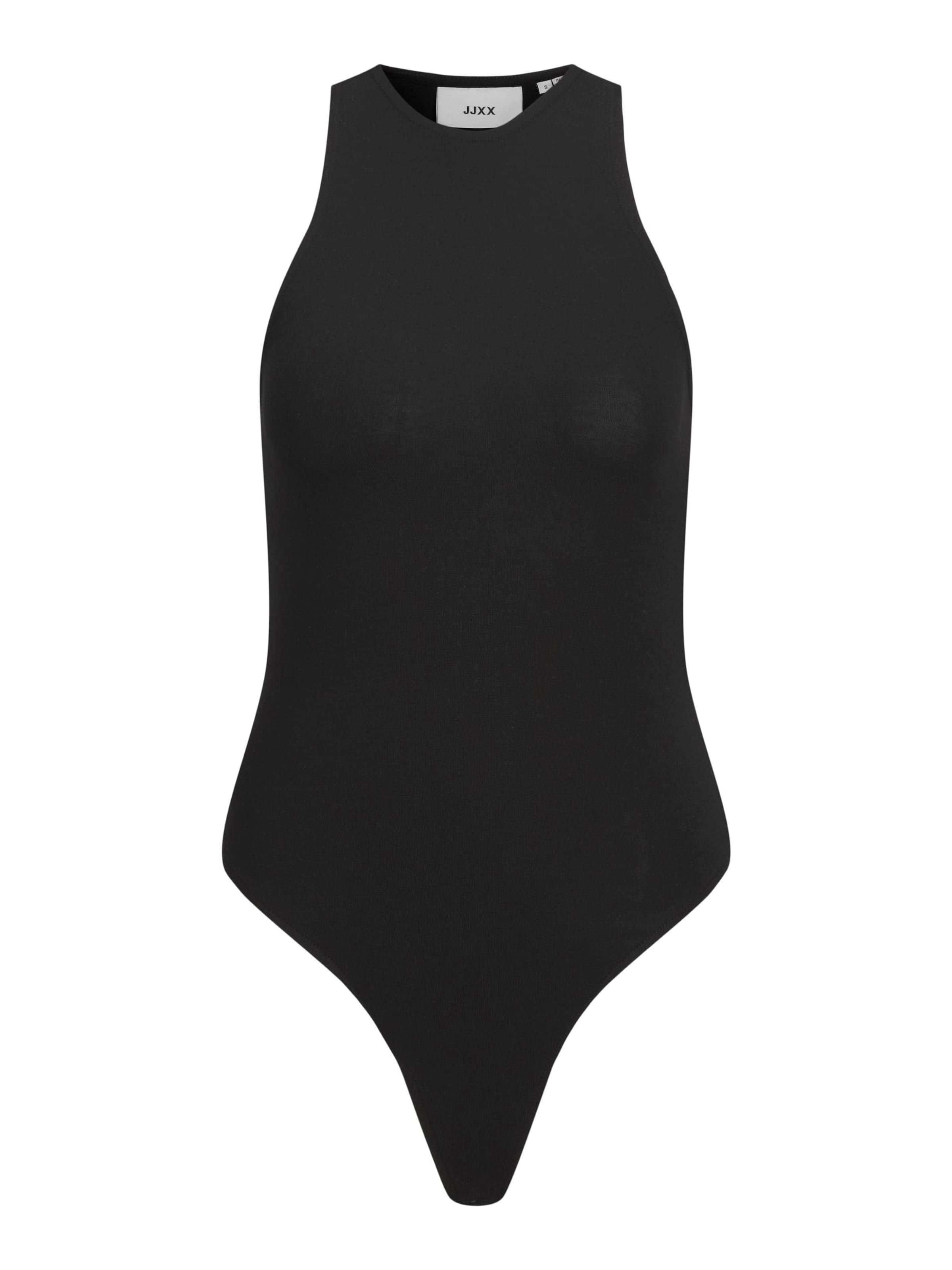 JJXX Shirt bodysuit 'Ivy' in Black: front