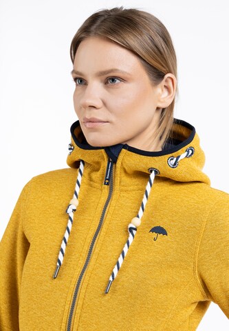 Schmuddelwedda Fleece jacket in Yellow