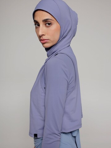 SIYA Swimwear T-Shirt Badeanzug 'Hijab' in Blau