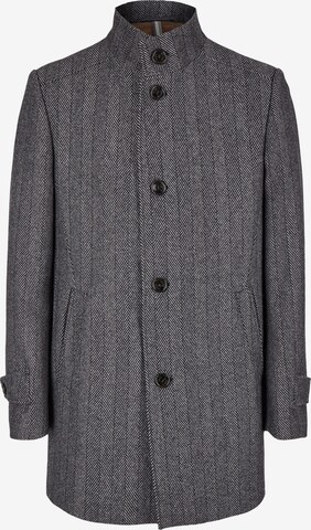 HECHTER PARIS Between-Seasons Coat in Grey: front