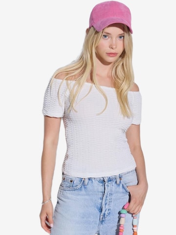 No Matter What T-Shirt in Weiß: Vorderseite