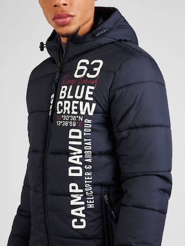 Veste d’hiver CAMP DAVID en bleu