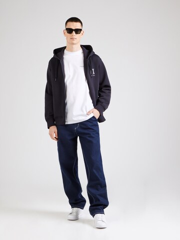 ARMANI EXCHANGE Sweatjacka i blå