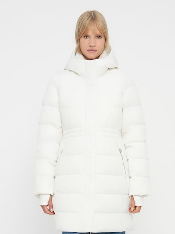 HOLLISTER Winter coat in White: front