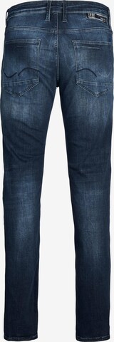 JACK & JONES Slimfit Jeans 'Tim Solar' in Blauw