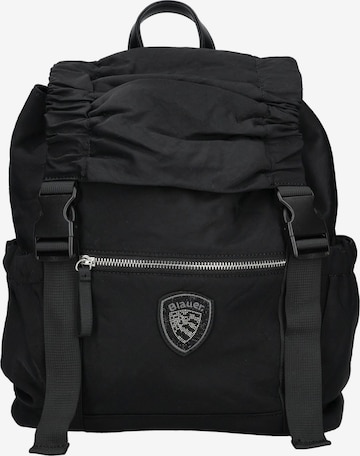 Blauer.USA Rucksack in Schwarz: Vorderseite