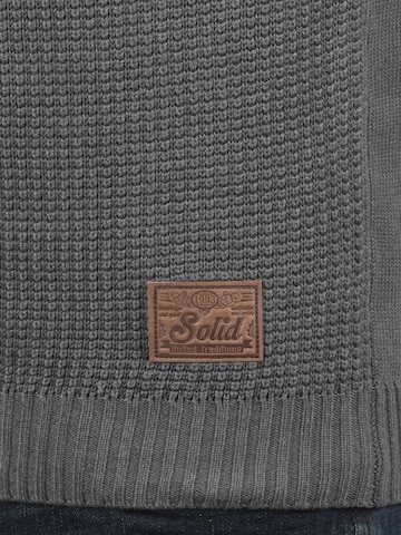 !Solid Pullover 'Tommy' in Grau