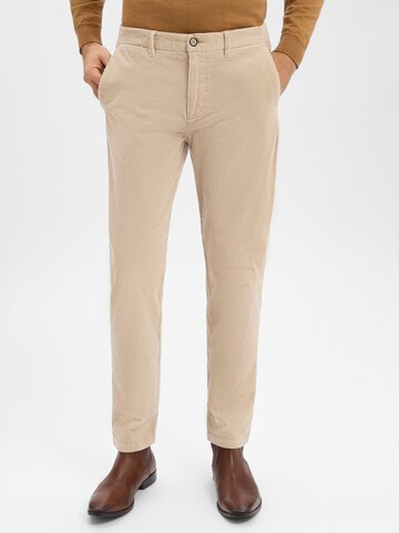 Finshley & Harding Regular Pants 'Tyler' in Beige: front