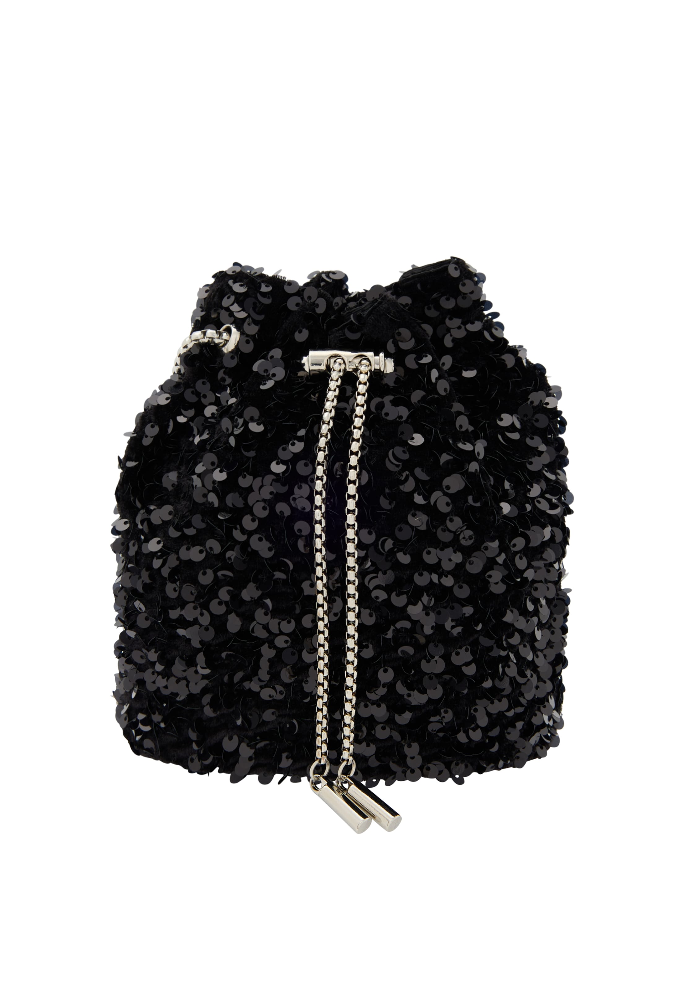 Clutch de la myMo at night pe negru: față