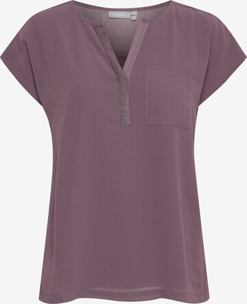 Fransa Blouse 'Zawov' in Purple: front