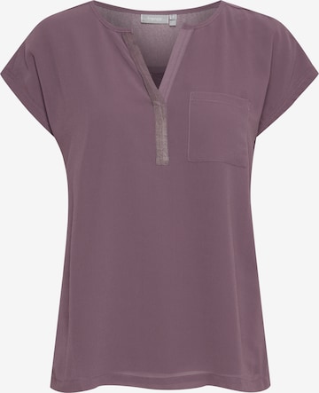 Fransa Blouse 'Zawov' in Purple: front