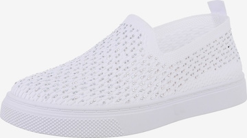 Ital-Design Slip-Ons in White: front
