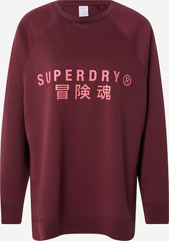 raudona Superdry Sportinio tipo megztinis: priekis