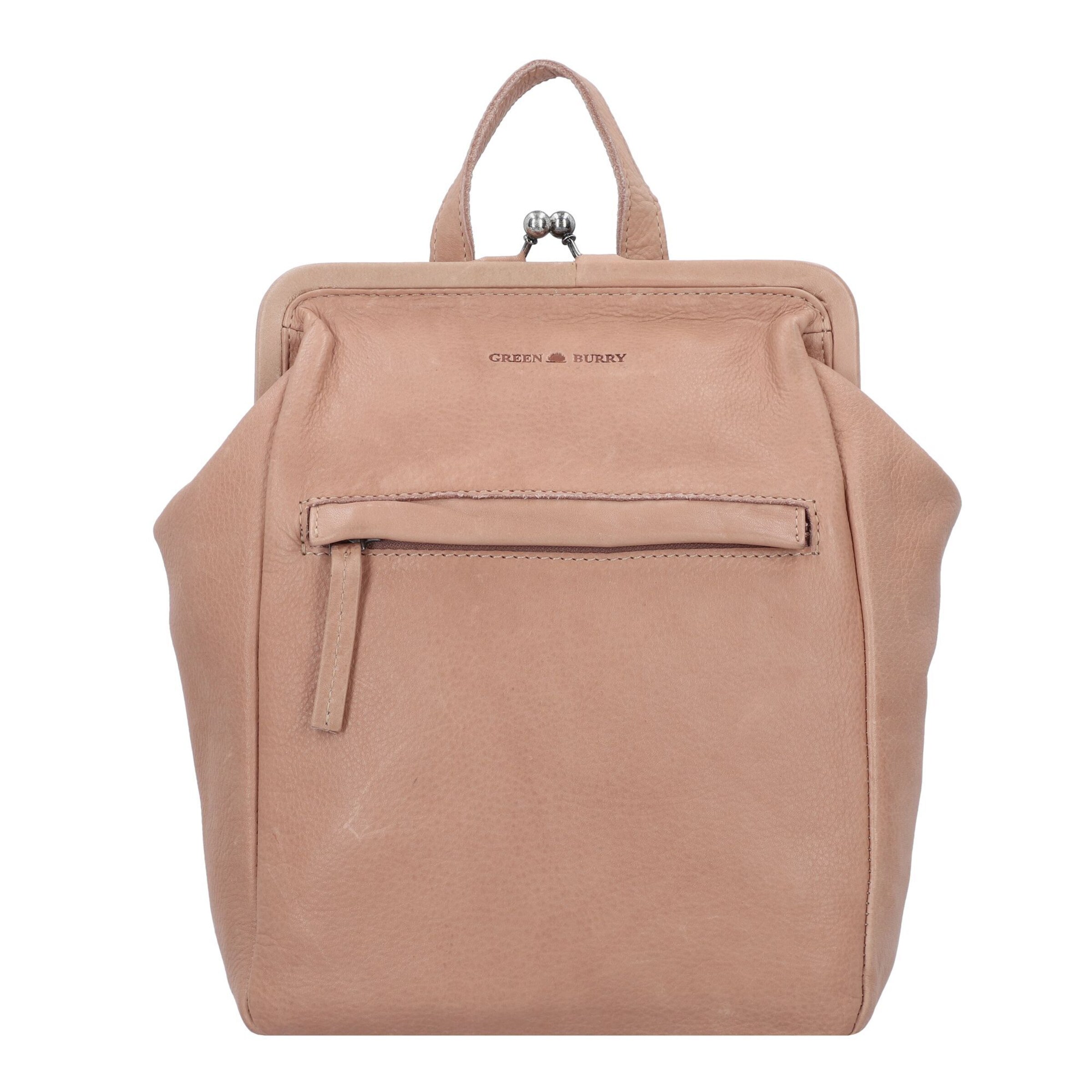 Sac à dos 'Vintage' GREENBURRY en beige : devant