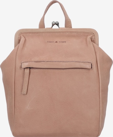 GREENBURRY Rucksack 'Vintage' in Beige: Vorderseite