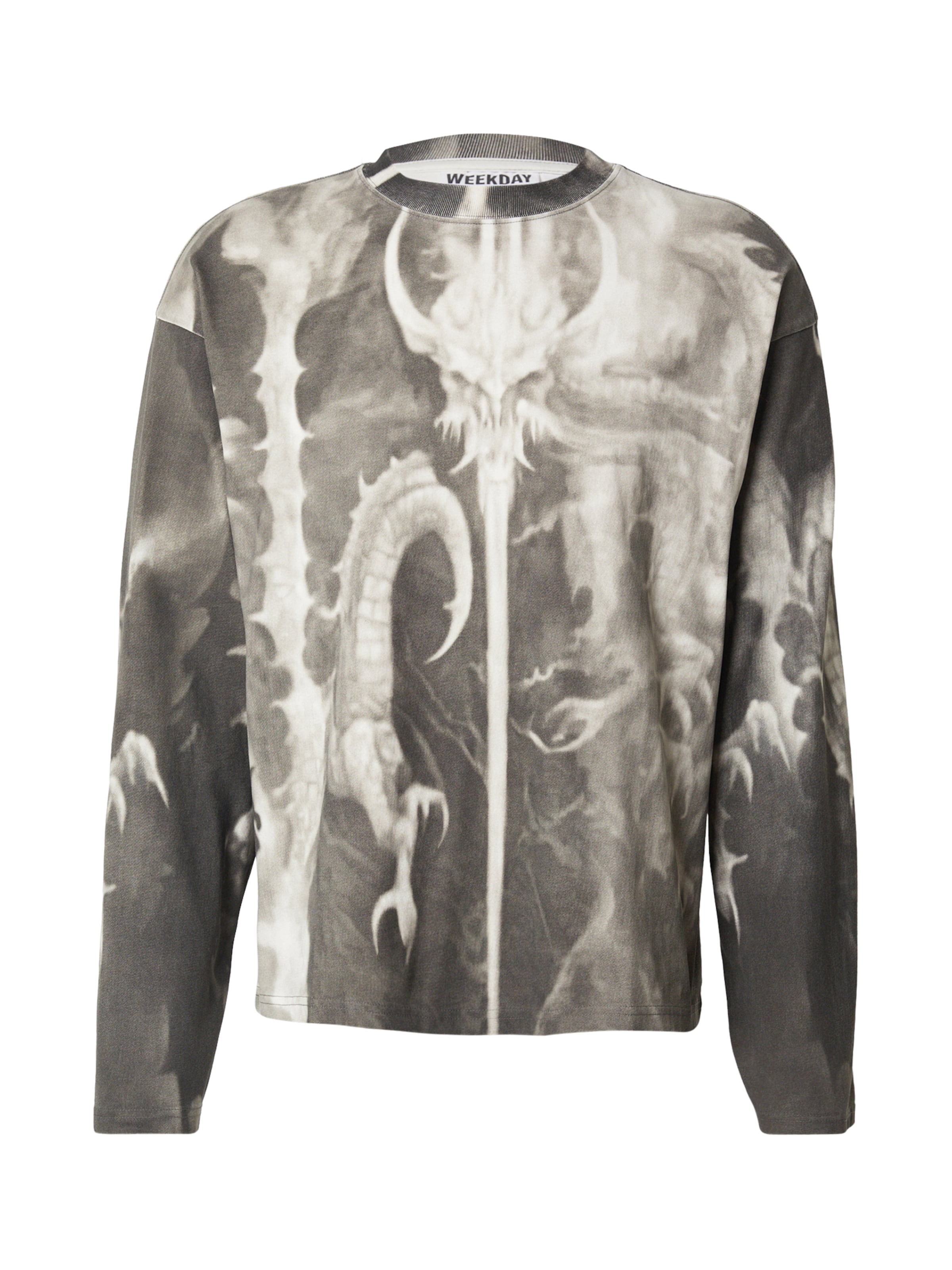 WEEKDAY Shirt in Grey: front