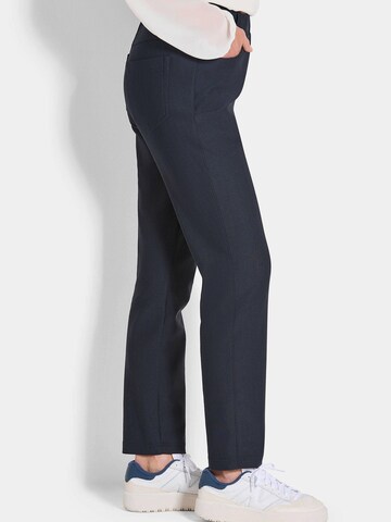 Regular Pantalon 'Louisa' Goldner en bleu