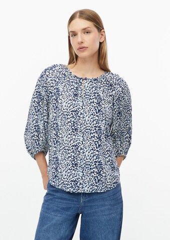 s.Oliver Blouse in Blauw: voorkant