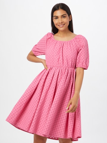 Y.A.S Dress in Pink: front