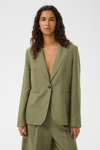 SOAKED IN LUXURY Blazer 'SLRagna' in Green: front