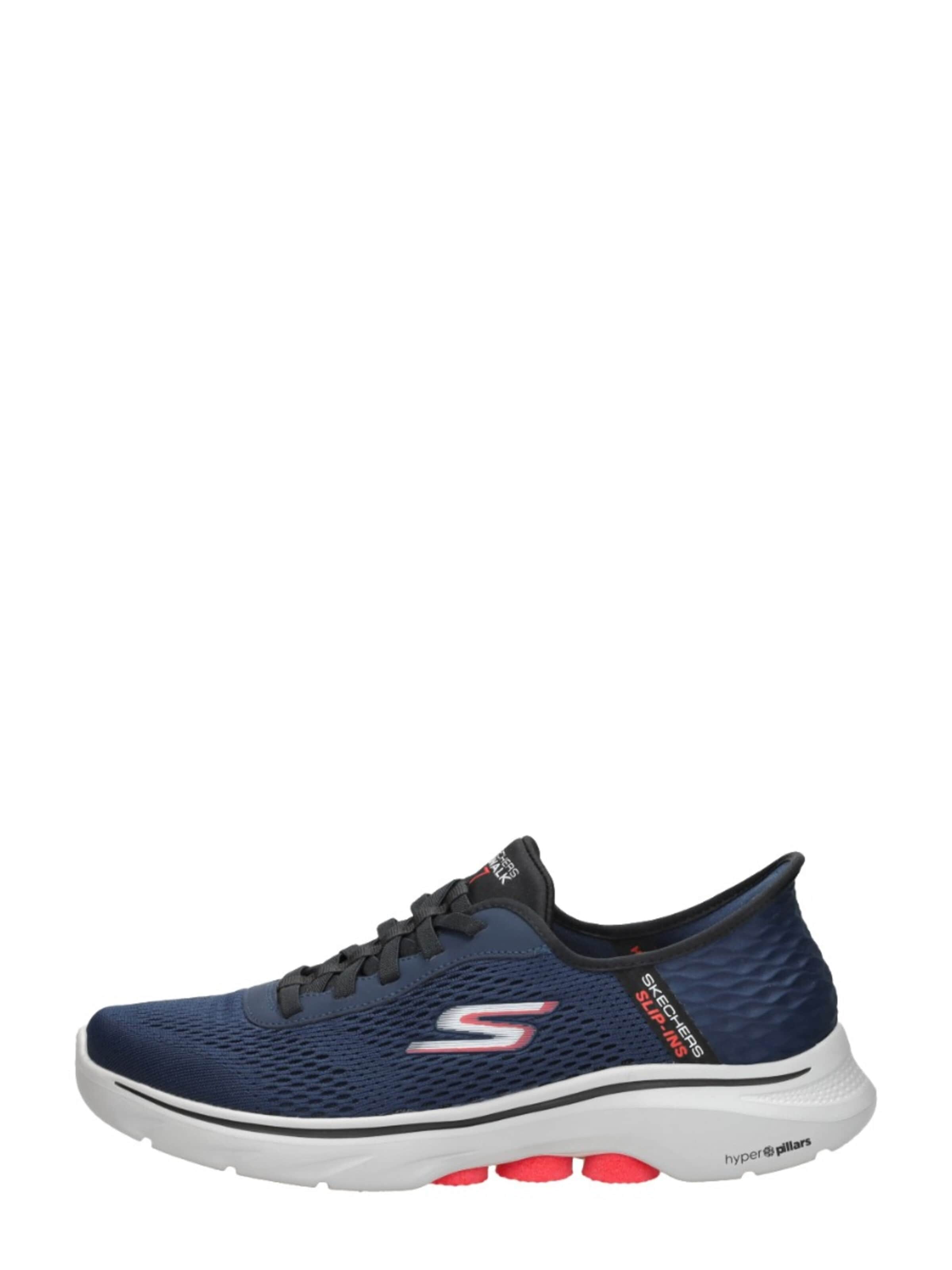 Baskets basses 'Go Walk 7 - Free Hand 2' SKECHERS en bleu : devant