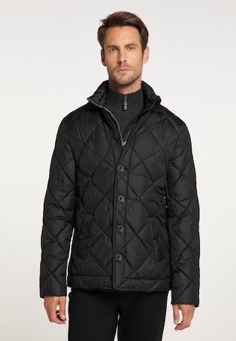 DreiMaster Klassik Winter Jacket in Black: front