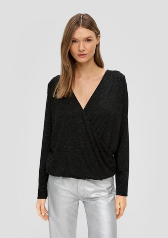 s.Oliver Shirt in Black: front