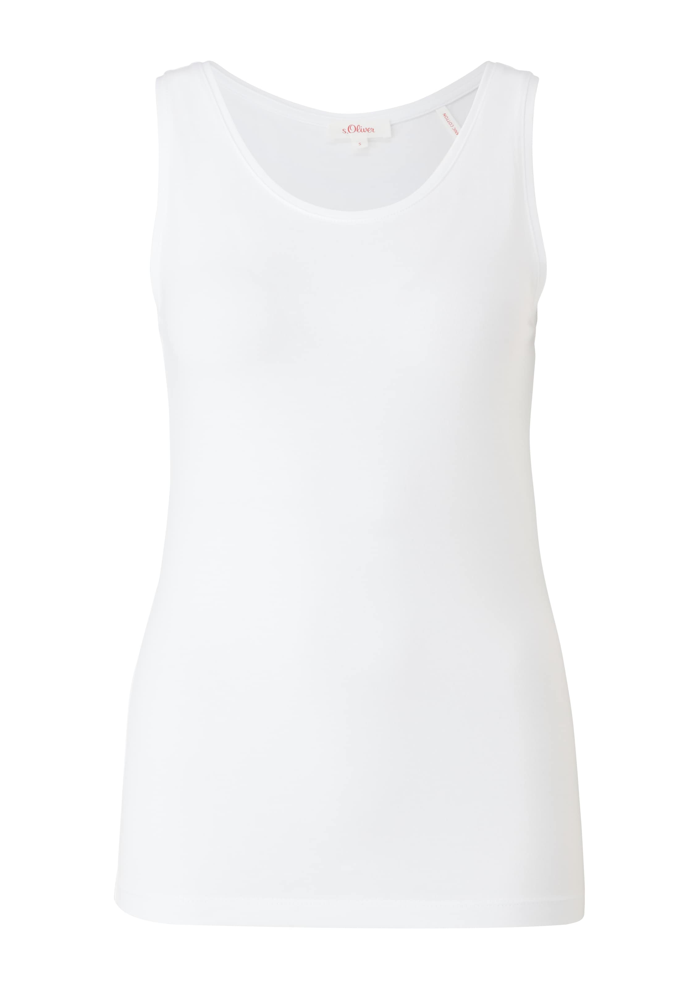 s.Oliver Top in White: front