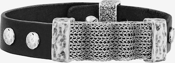 Bracelet SEVEN-24 en noir : devant