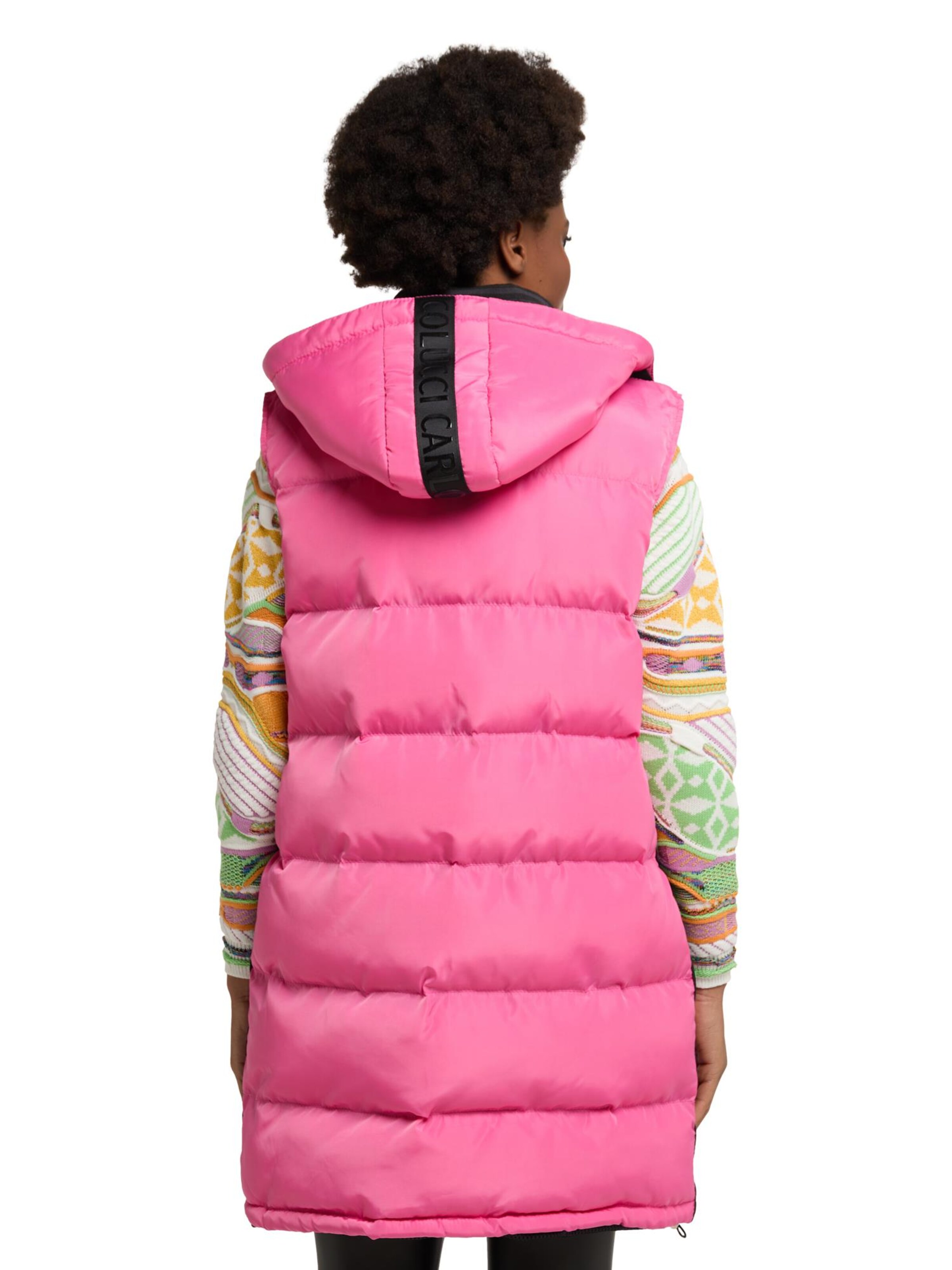 Carlo Colucci Weste 'D'Auria' in Pink