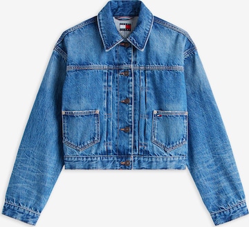 mėlyna Tommy Jeans Demisezoninė striukė: priekis