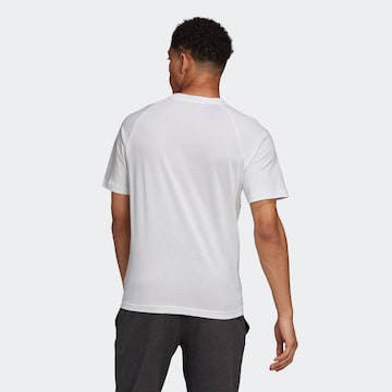 T-Shirt fonctionnel ADIDAS SPORTSWEAR en blanc