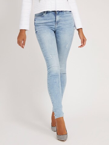GUESS Skinny Jeans in Blue: front