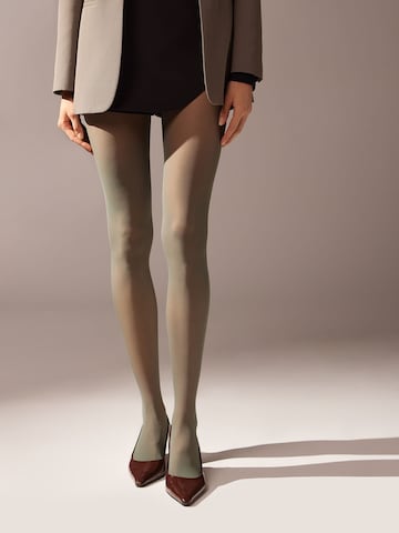 CALZEDONIA Tights in Green: front