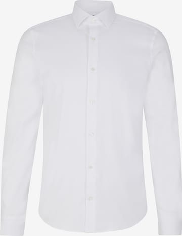 STRELLSON Slim fit Business Shirt 'Stan' in White: front