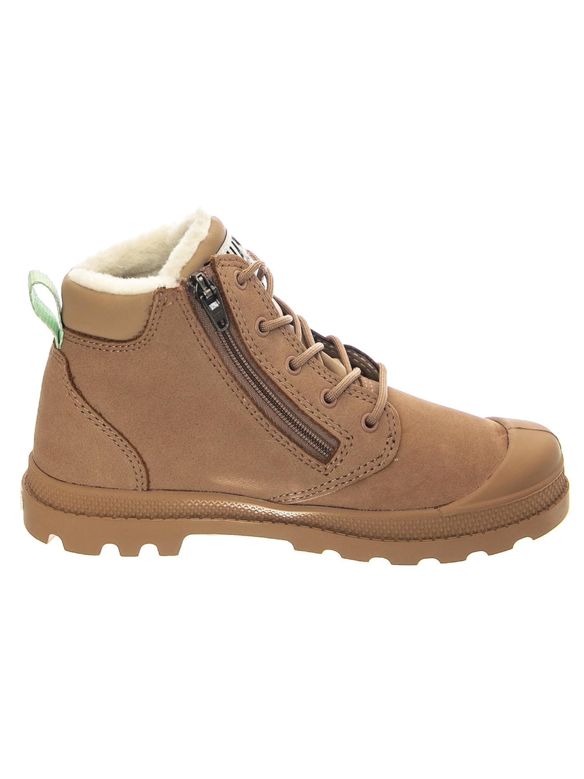 Stivale 'Kids Pampa Hi Cuff Wps Oz Nude Brown Boots' di Palladium in marrone