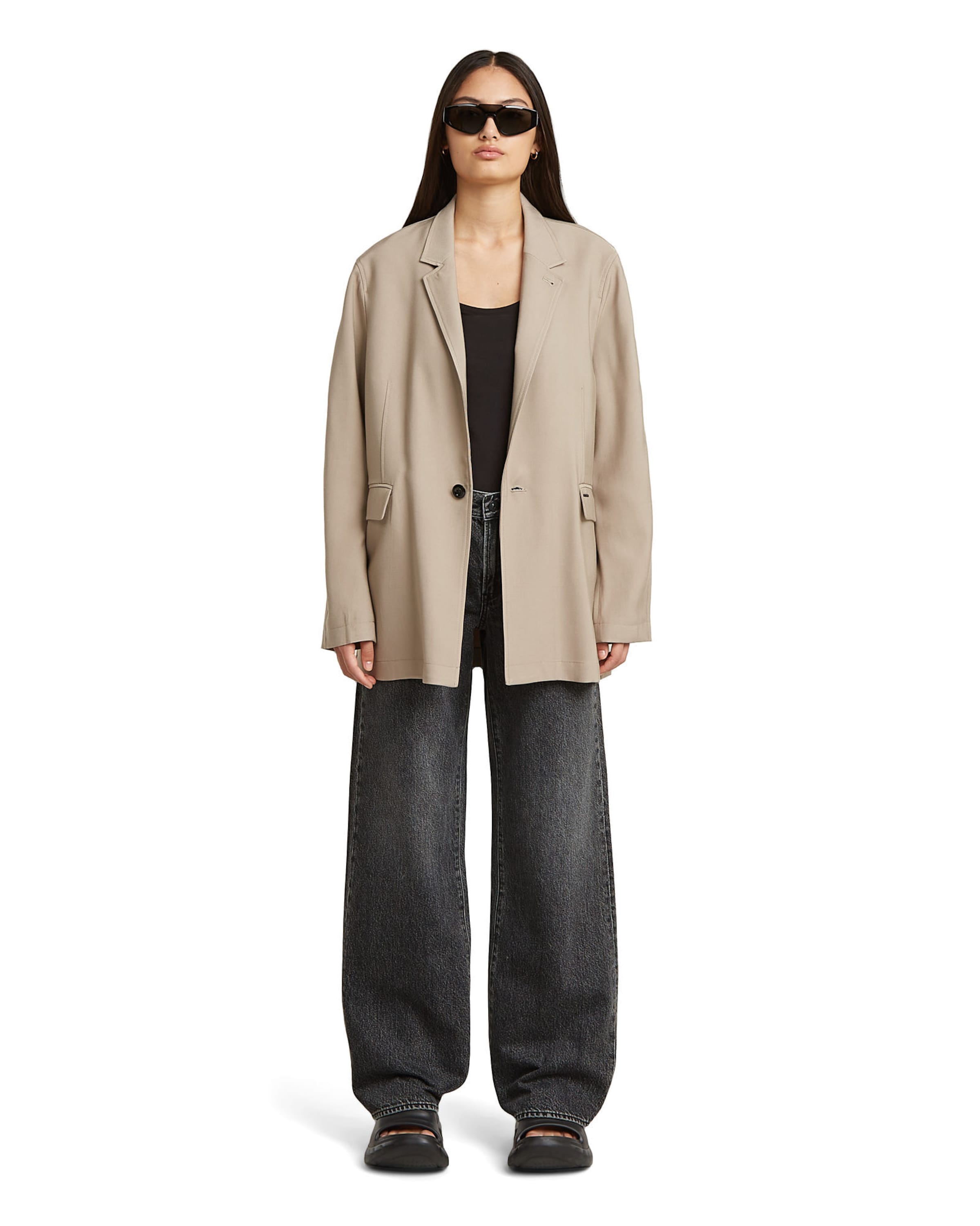 G-STARLoosefit Traperice 'Judee' - siva boja